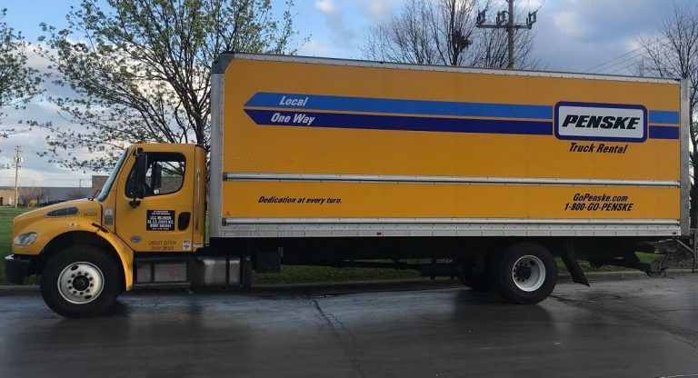 Penske moving truck