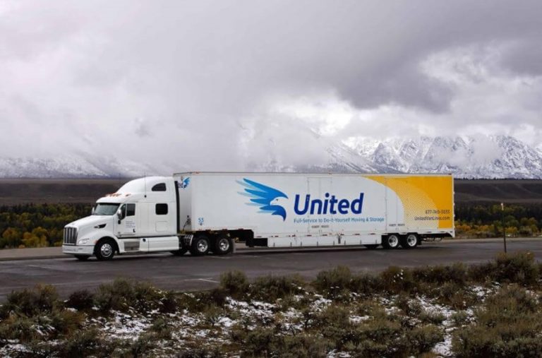 United Van Lines moving truck