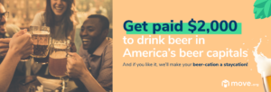 Get paid $2,000 to drink beer